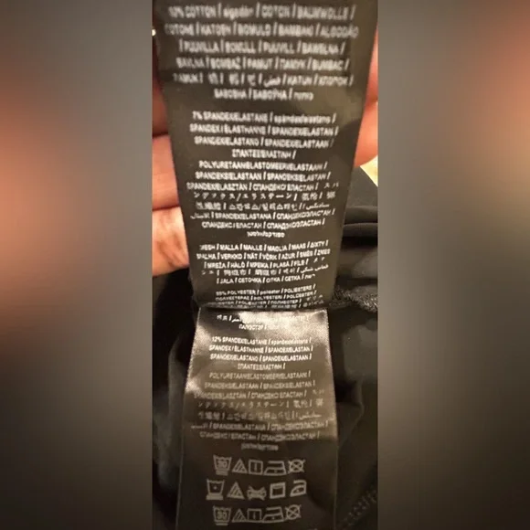 Guess Sexy Black Biker Short Front Zip Jumpsuit w Sheer Long Sleeves - Picture 9 of 11